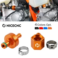 nicecnc fuel line oil tank filter connector for ktm xc exc xcw 150 250 300 excf xcfw 350 500 sxf xcf 450 six days 2020 2021 2022