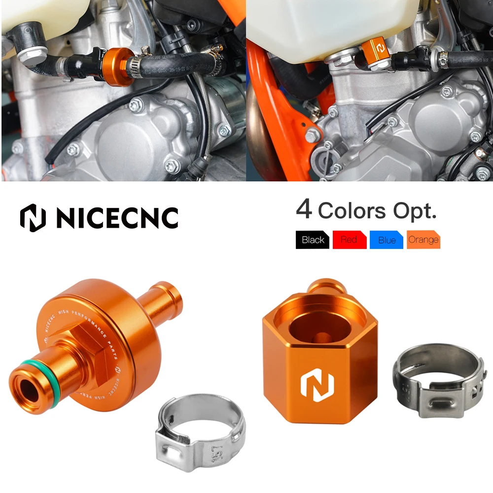 NICECNC разъем для фильтра топливного бака KTM XC EXC XCW 150 250 300 EXCF XCFW 350 500 SXF XCF 450 шесть дней