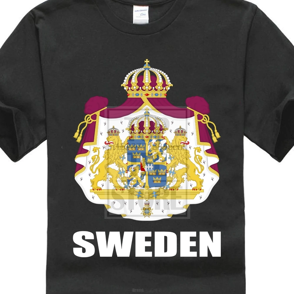 Флаг Швеции футболист Вентилятор Джерси футболка мужские футболки брендовая