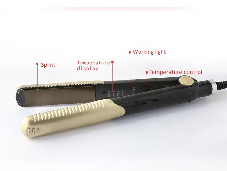 professional ceramic flat irons straightening Iron hair straightener pranchas de cabelo curling styling tools chapinha