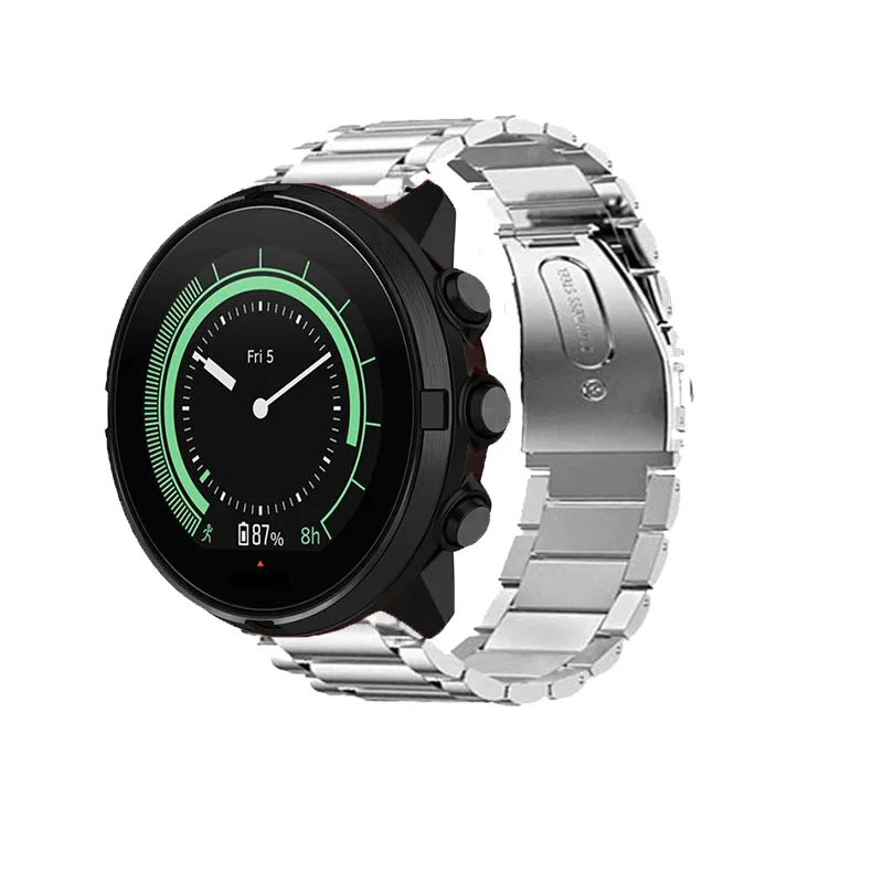 Металлический ремешок для часов Suunto 9/7/D5/Spartan спортивный браслет suunto 9 baro/Suunto 3 Fitness