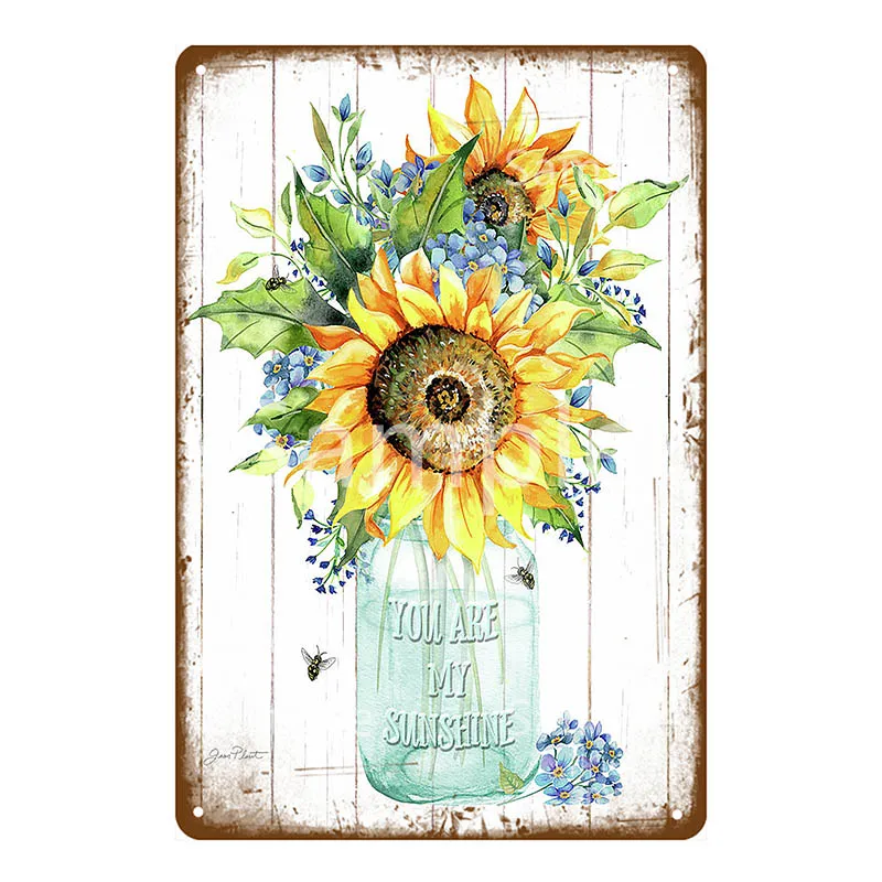 Металлический знак для кухни травы сада винтажные металлические таблички декор