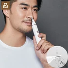 Оригинальный водостойкий триммер Youpin Soocas IPX5 для носа и волос, машинка для стрижки бровей с острыми лезвиями, беспроводной носовой очиститель для мужчин и женщин