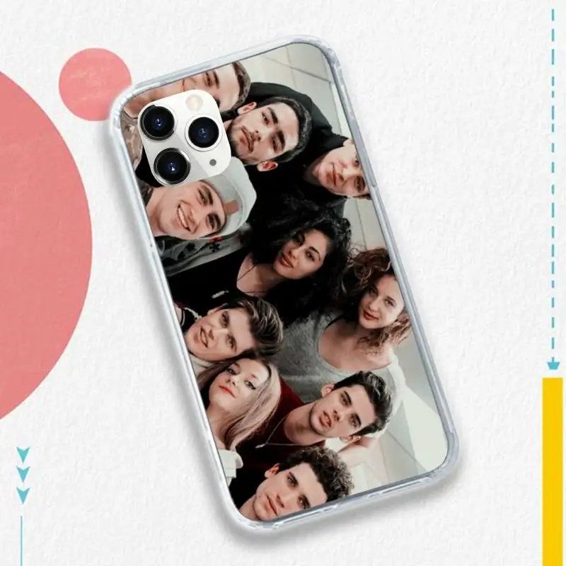 

Spanish TV series Elite Phone Case for iPhone 11 12 pro XS MAX 8 7 6 6S Plus X 5S SE 2020 XR