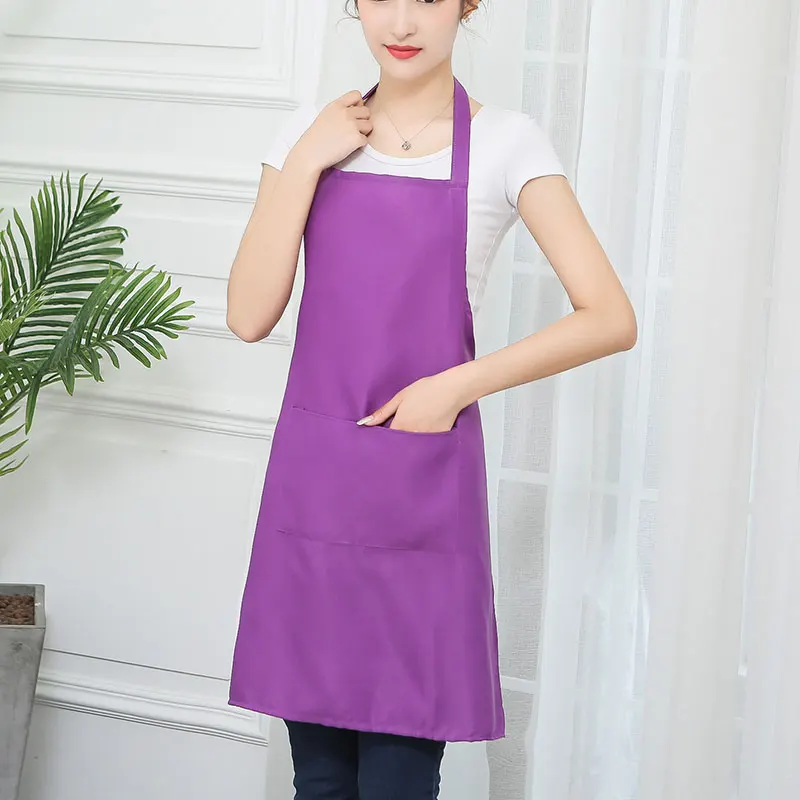 

Waterproof Oil Cooking Apron Chef Aprons for Women Men Kitchen Bib Apron Idea for Dishwashing Cleaning Painting HEE889