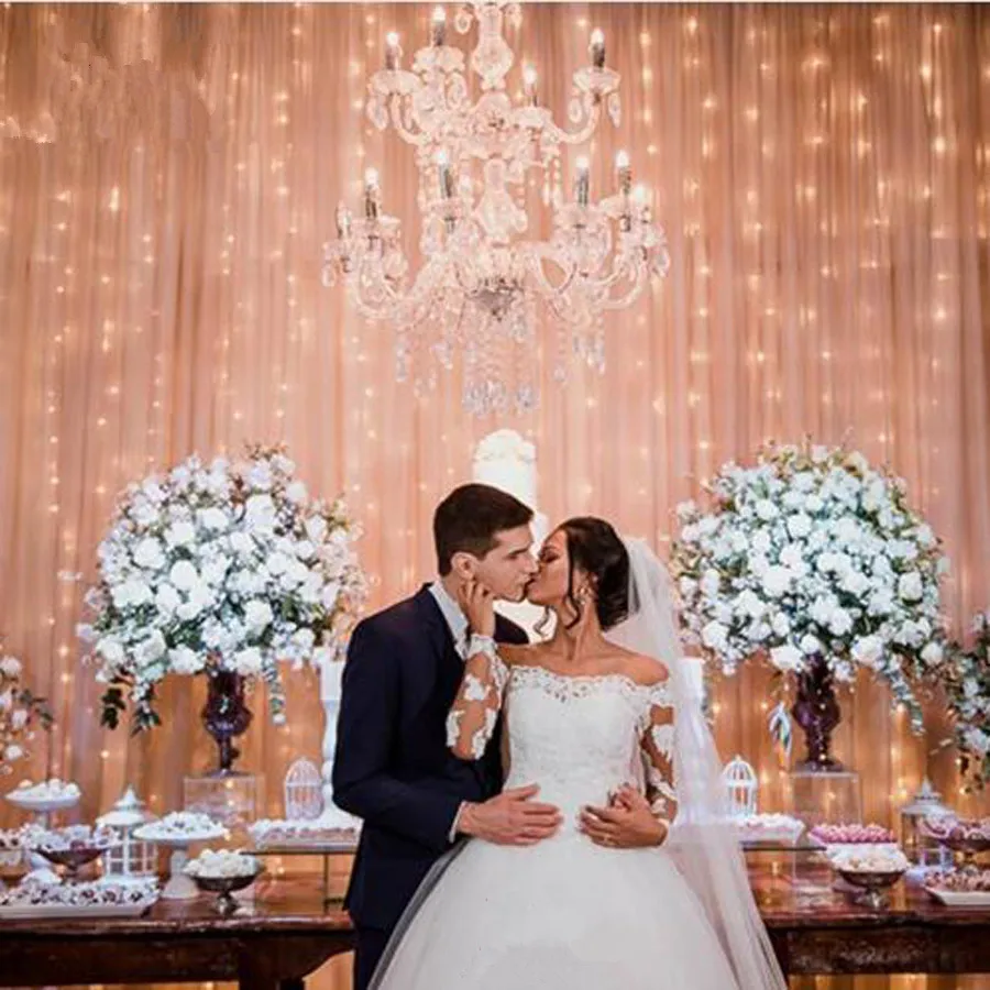 Женское свадебное платье с длинными рукавами и кружевной аппликацией vestido De Noiva