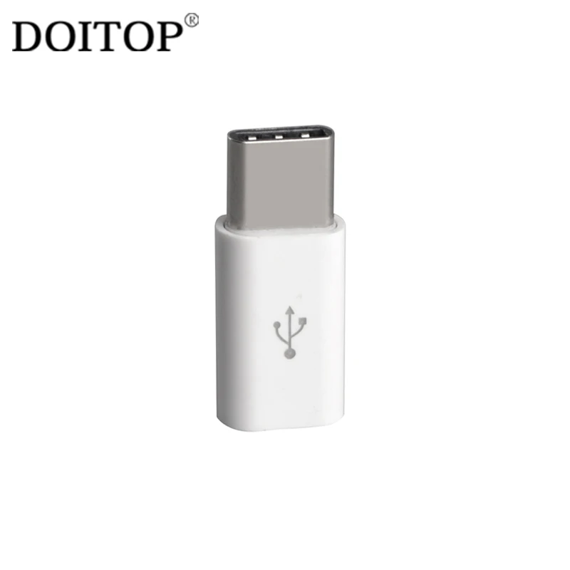 Адаптер DOITOP для Oneplus 5 Xiaomi Mi 6 Huawei P10 USB 3 1 Type C кабель переходник с разъемом Папа Micro