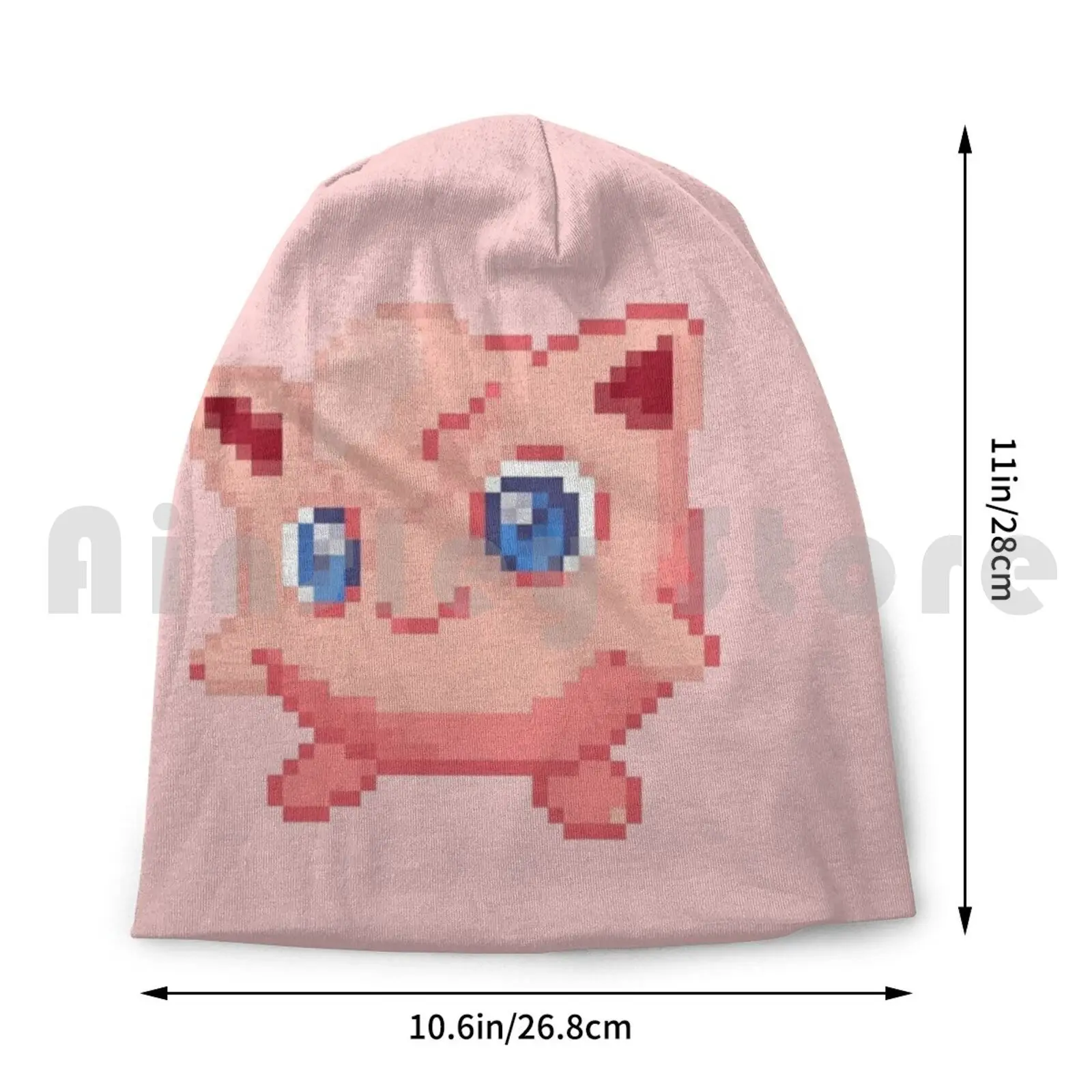 Вязаная шапка в стиле хип-хоп |