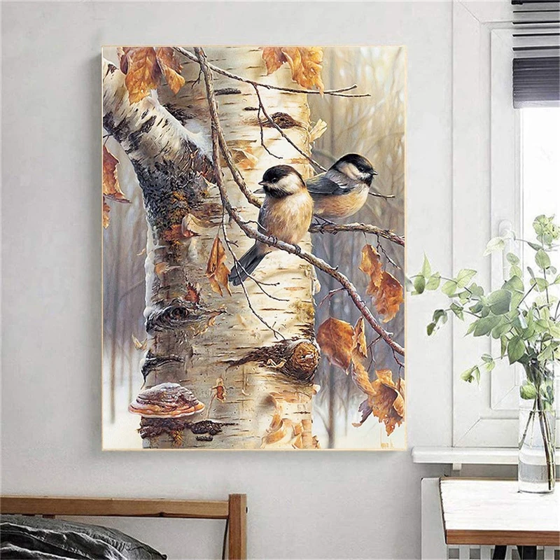 

Алмазная живопись по дереву, алмазные 5d алмазные вышитые птицы, алмазная картина стразы, подарок для домашнего декора