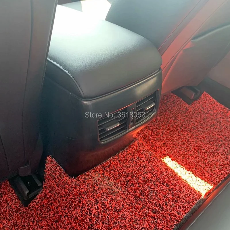 Для Mazda 3 карбоновое волокно задний ряд Анти Удар крышка кондиционер Выход вентиляционная Панель рамка планки автомобиля-Стайлинг аксессуар