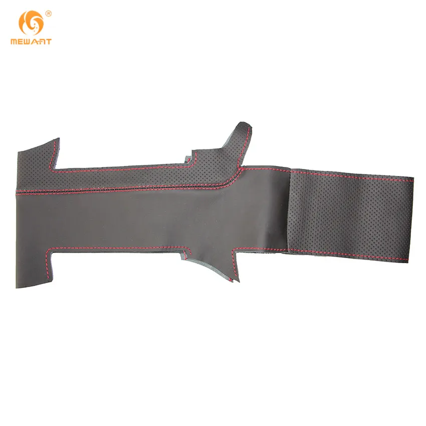 MEWANT черный чехол рулевого колеса автомобиля из натуральной кожи для Mazda 3 / 2006 2010 5