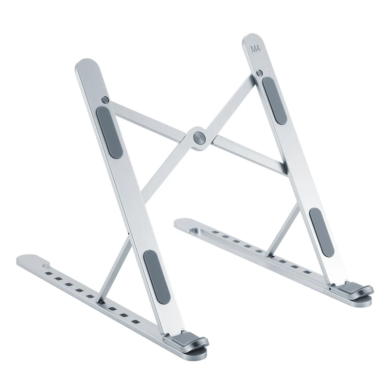 Портативная регулируемая алюминиевая подставка для ноутбука двухслойная