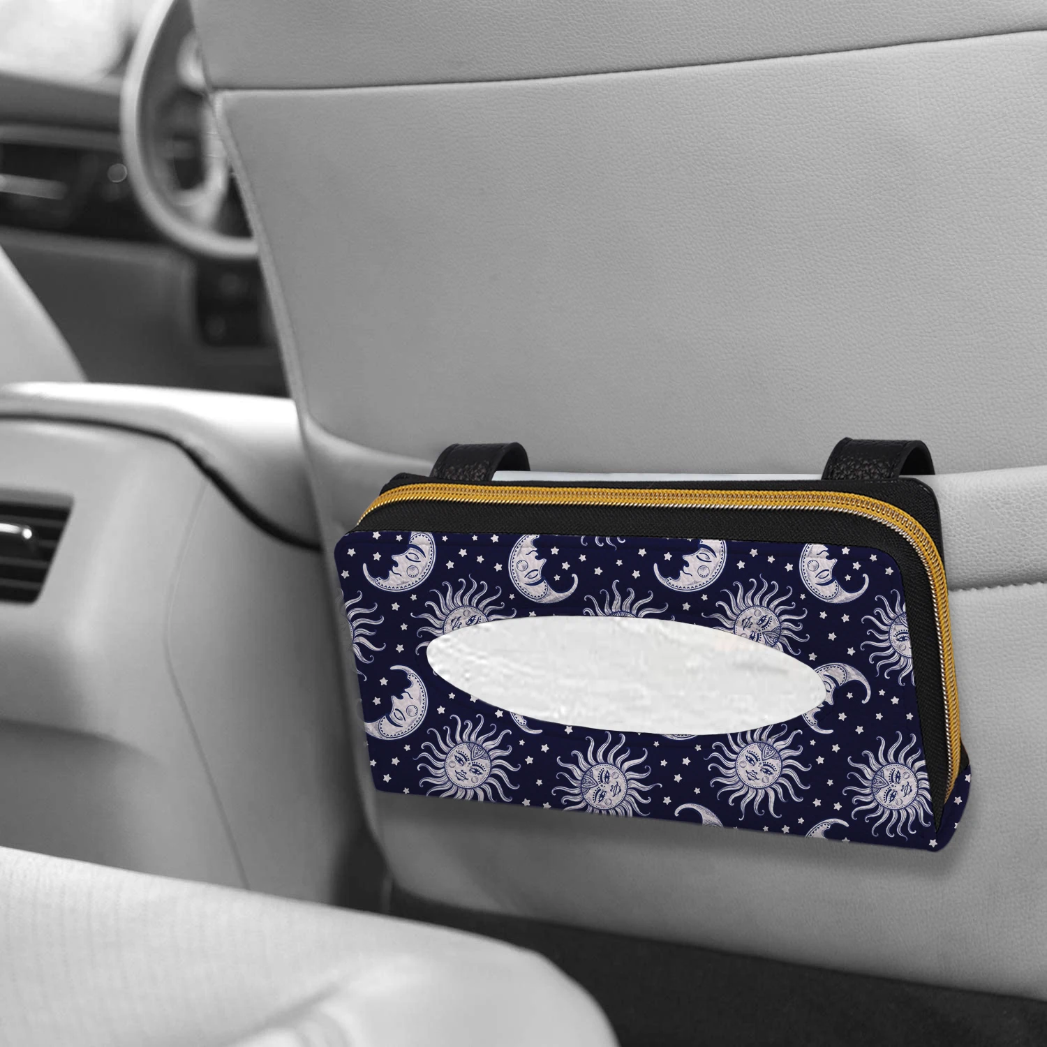 

1 шт. Автомобильная ТКАННАЯ Коробка органайзер из искусственной кожи козырек Тип коробка для бумажных салфеток автомобильный солнцезащитн...