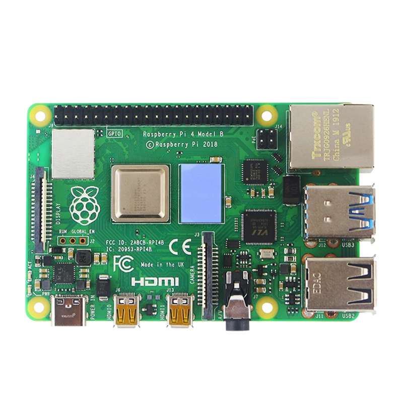 Кулер для процессора Raspberry Pi 4 Model B комплект из вентиляторов и алюминиевого