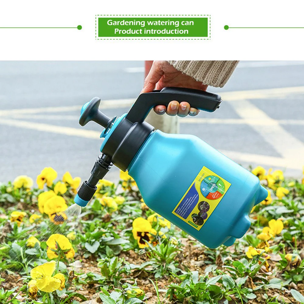 

2L Transparent Sprayer Handheld Air Pressure Watering Can Garden Spray Bottle Atomization Mode Gardening Supplies