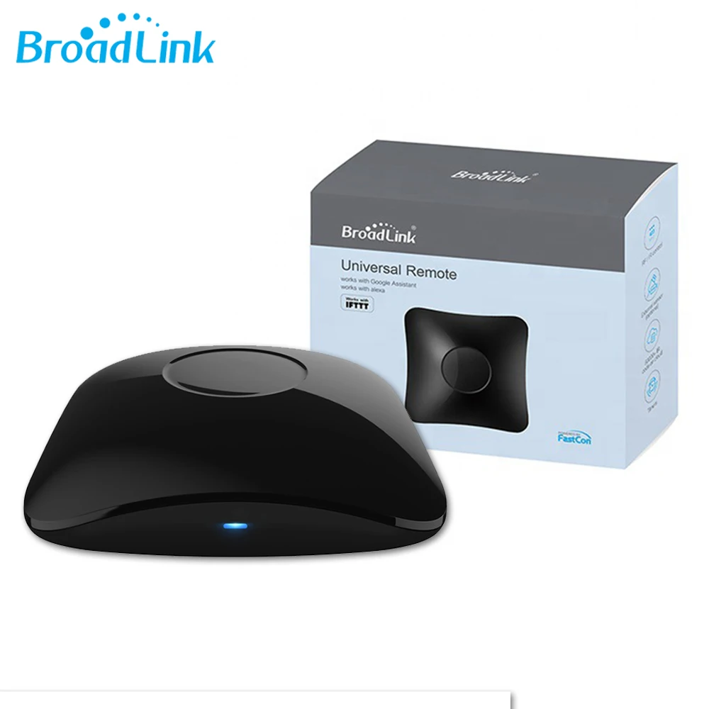 Универсальный пульт дистанционного управления Broadlink RM4 PRO евровилка 4G Wi Fi ИК RF