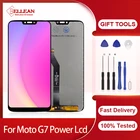 Catteny Оригинальный дисплей 157 мм для Motorola Moto G7 Power ЖК-дисплей с сенсорным экраном и дигитайзером в сборе
