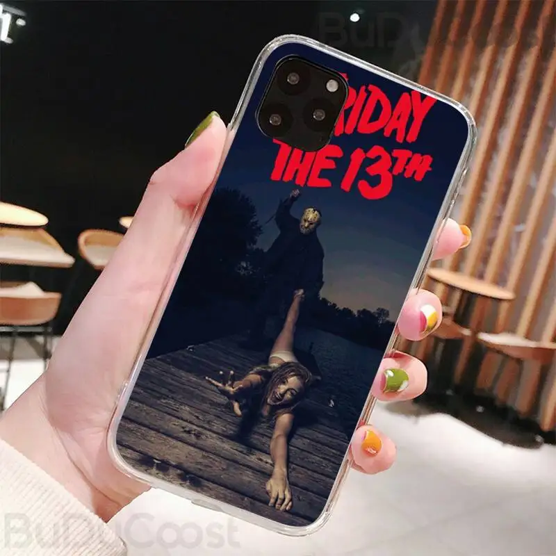 

CUCI Friday the 13th Newly Arrived Black Cell Phone Case For iphone 5C 5 6 6s plus 7 8 SE 7 8 plus X XR XS MAX 11 Pro Max