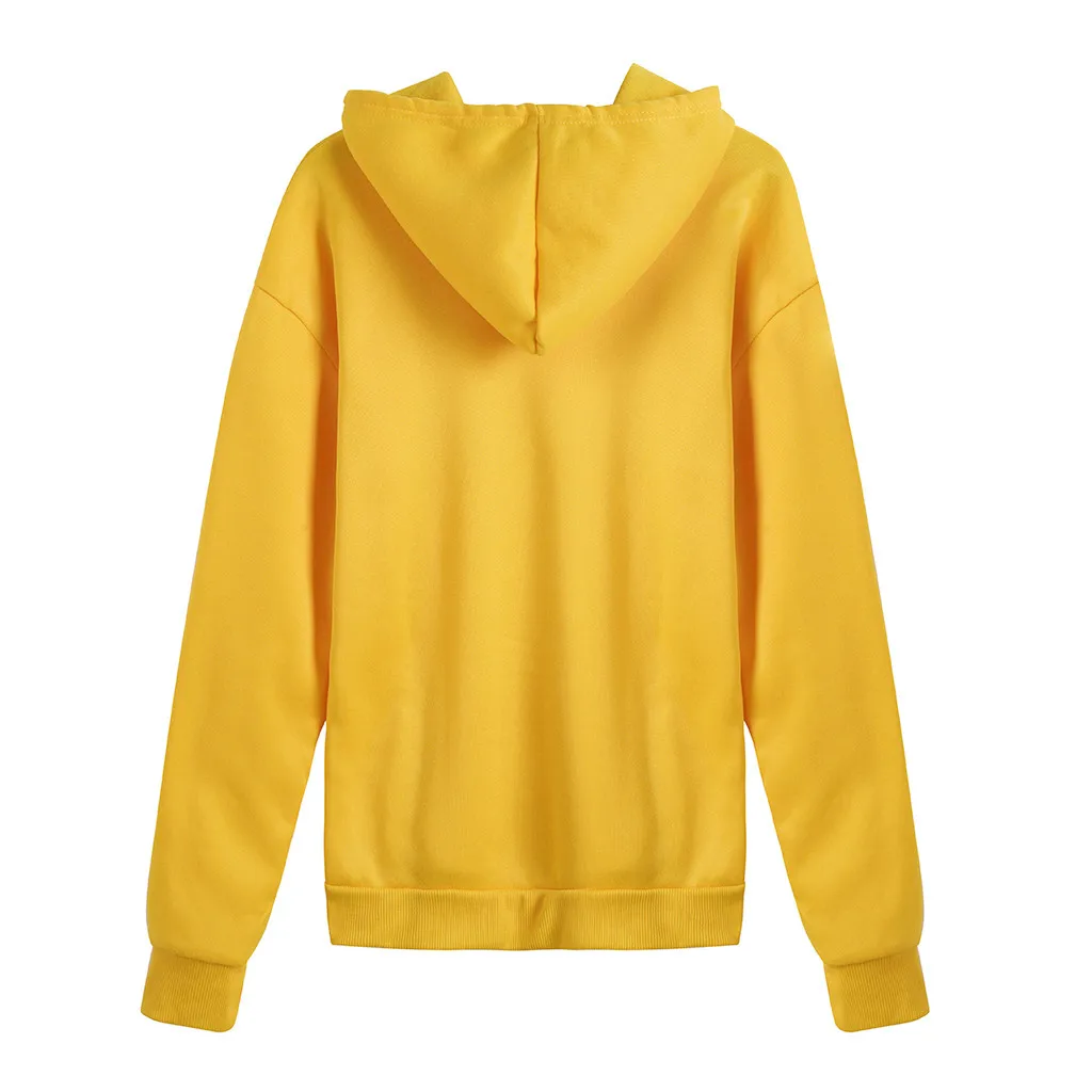 Hoodies Oversized Print Kangaroo Pocket Sweatshirts Hooded Harajuku Spring Casual Vintage Korean Pullovers Women Sweetshirts