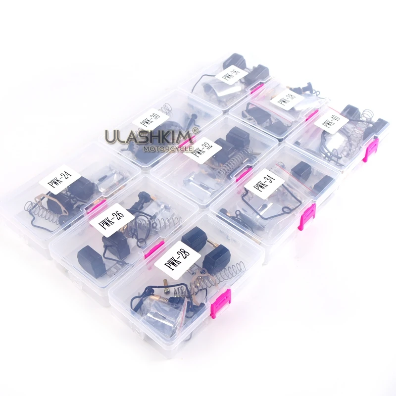 11% Carburetor PWK 24 26 28 30 32 34 36 38 40 mm motorcycle repair kit spare jets sets Q | Автомобили и мотоциклы