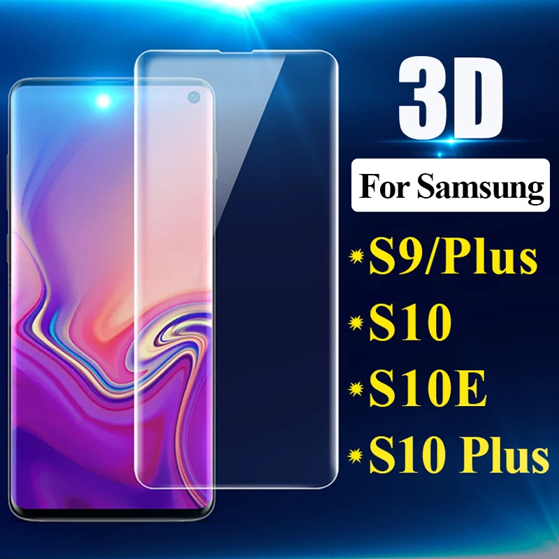 Защитное стекло для samsung galaxy s10 Защитная пленка экрана s9 s 10 plus закаленное s10e 10e e lite