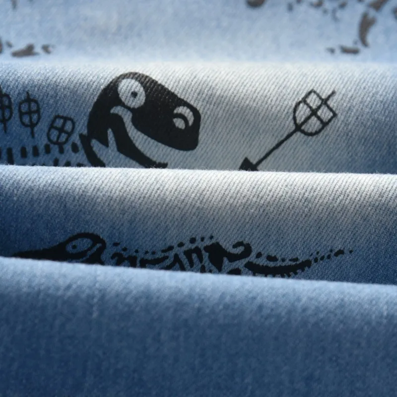 

Boys Jeans Toddler Kids Boys Jeans Summer Casual Dinosaur Denim Shorts Pants 1-6Years