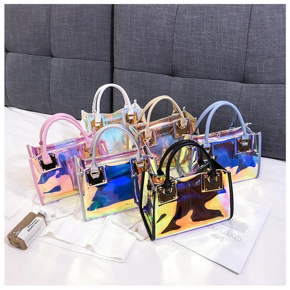 

Handbags For Women PVC PU Patchwork Flap Women Shoulder Bag Crossbody bags New Quality Patchwork women Fashion Bags