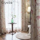 2022 Современные Простые занавески с принтом бабочки, готовые полузатемняющие шторы s для гостиной, столовой, спальни