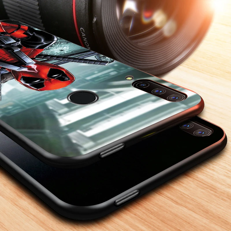 

Deadpool Hero Marvel for Huawei Honor 30 20 10 9S 9A 9C 9X 8X MAX 10 9 Lite 8A 7C 7A Pro Silicone Black Phone Case