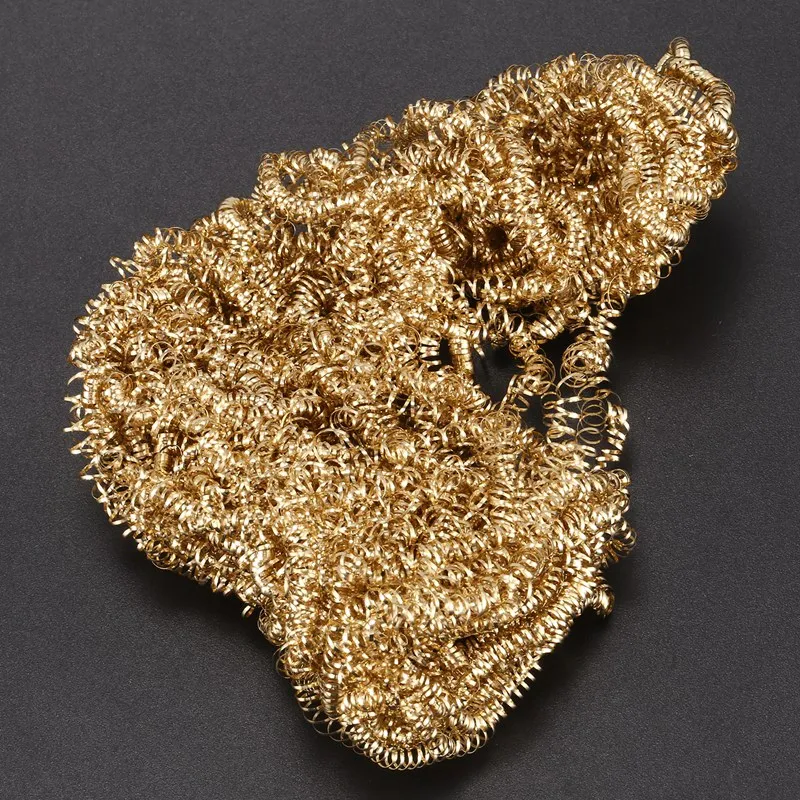 Очистка жала паяльника проволочный скребок чистящий шарик с металлическим