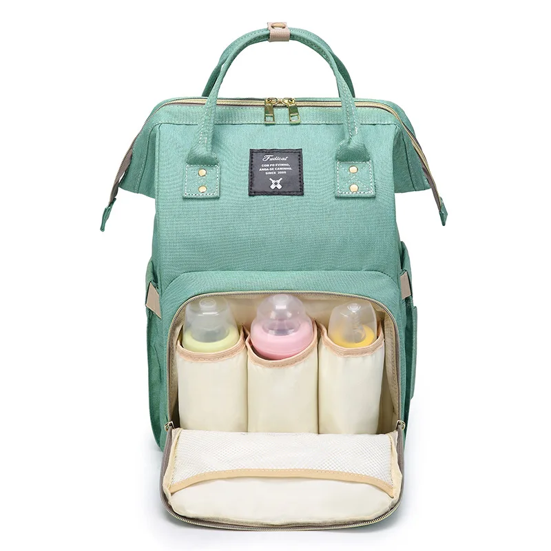 

New Diaper Bag Multi-Function Large-Capacity Waterproof Backpack Mother's Running Away from Home Travel Mother's Bag