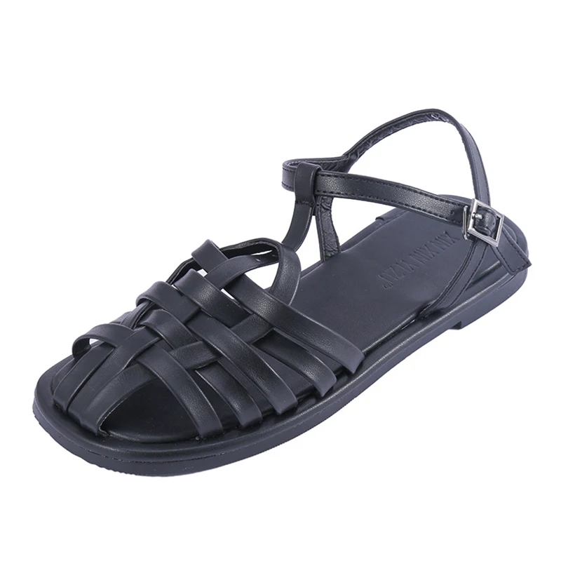 

Gladiator Sandals Women Summer New 2021 Fashion Beach Shoes Woman Flats Summer Sandals for Women Casual Shoes Female Sandles New