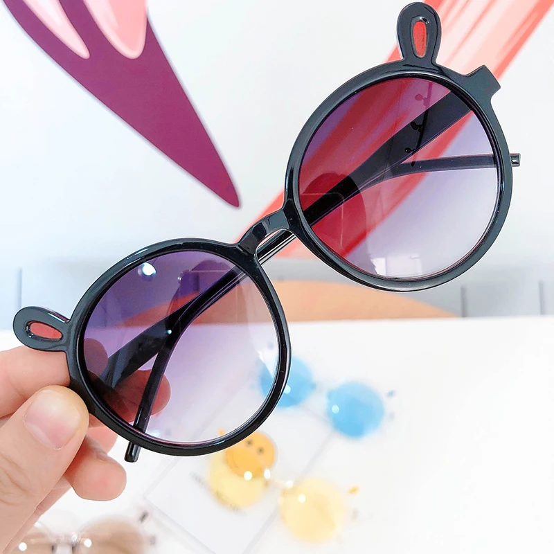 2021 модные детские солнцезащитные очки с мультяшным кроликом для мальчиков и