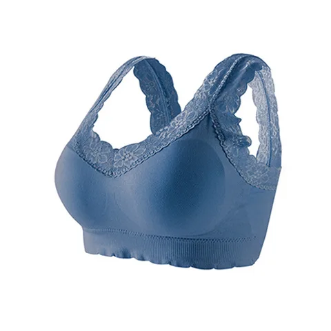

Beautiful Back Bra Large Size Lace Queen Sun Flower Wrapped Chest Strap Chest Pad Tube Top Gathered Camisole Underwear Women