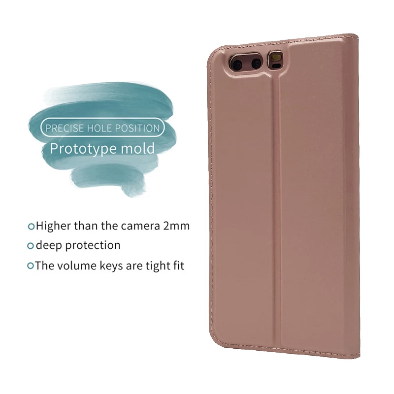 Для Huawei P10 Plus Чехлы Флип Бумажник кожаный чехол P 10 Чехол подставка для Lite