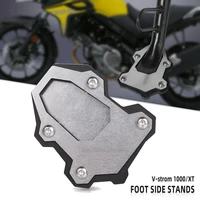 motorcycle kickstand foot side stand extension enlarger pad support plate for suzuki vstrom 1000 dl1000 v strom 1000xt 214 2019
