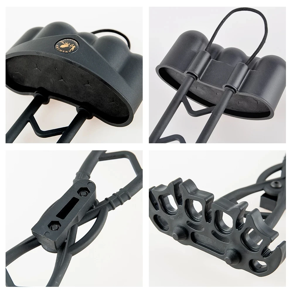 

TOPOINT TP795 5-Arrows Archery Quiver Quick Release Holder Rest For both carbon and aluminum arrows Hunting Shooting