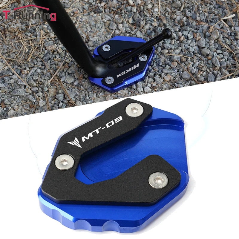 

For YAMAHA MT-09 MT 09 XSR 900 XSR900 2014-2020 Motorcycle CNC Kickstand Foot Side Stand Extension Pad Support Plate