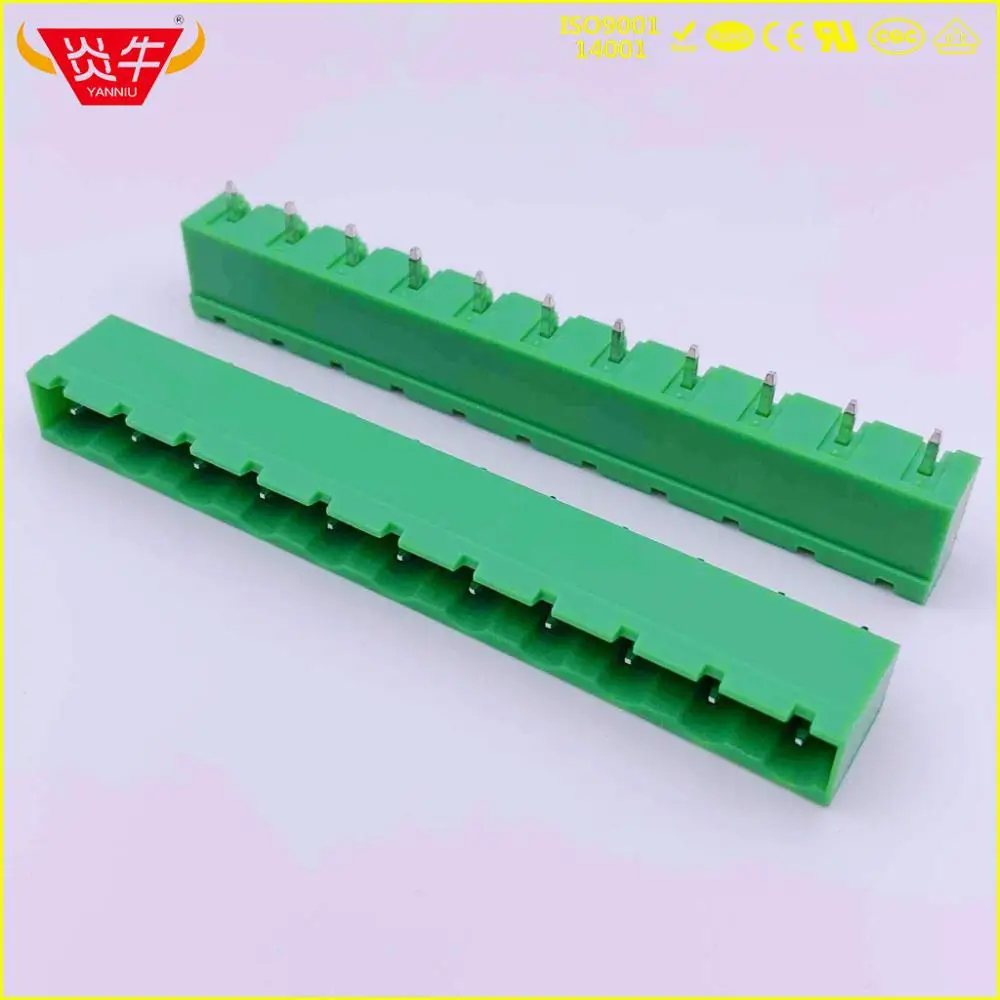 KF2EDGVC 7,5 2P~ 12P разъем PCB вставной TEMINAL блок 2EDGVC 7,5 мм 2PIN~ 12PIN GMSTBVA 2,5G 1766660 PHOENIX контакт DEGSON - Цвет: 2EDGVC-7.5-11P