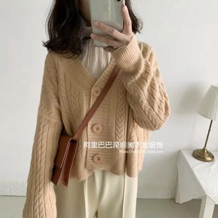 Новинка 2022 женские кардиганы модный свитер вязаные CR02 |