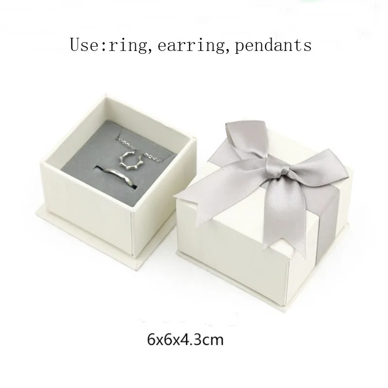 Квадратный органайзер для ювелирных изделий коробка обручального кольца