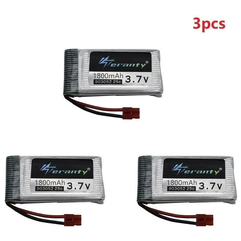 Аккумуляторная батарея 3 7 в 1800 мАч для KY601S SYMA X5 X5S X5C X5SC X5SH X5SW X5HW X5UW M18 H5P HQ898 H11D H11C lipo