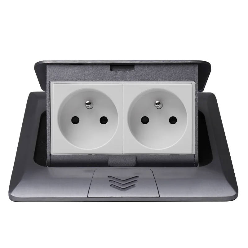 KEKA универсальная алюминиевая серебристая панель всплывающее гнездо для