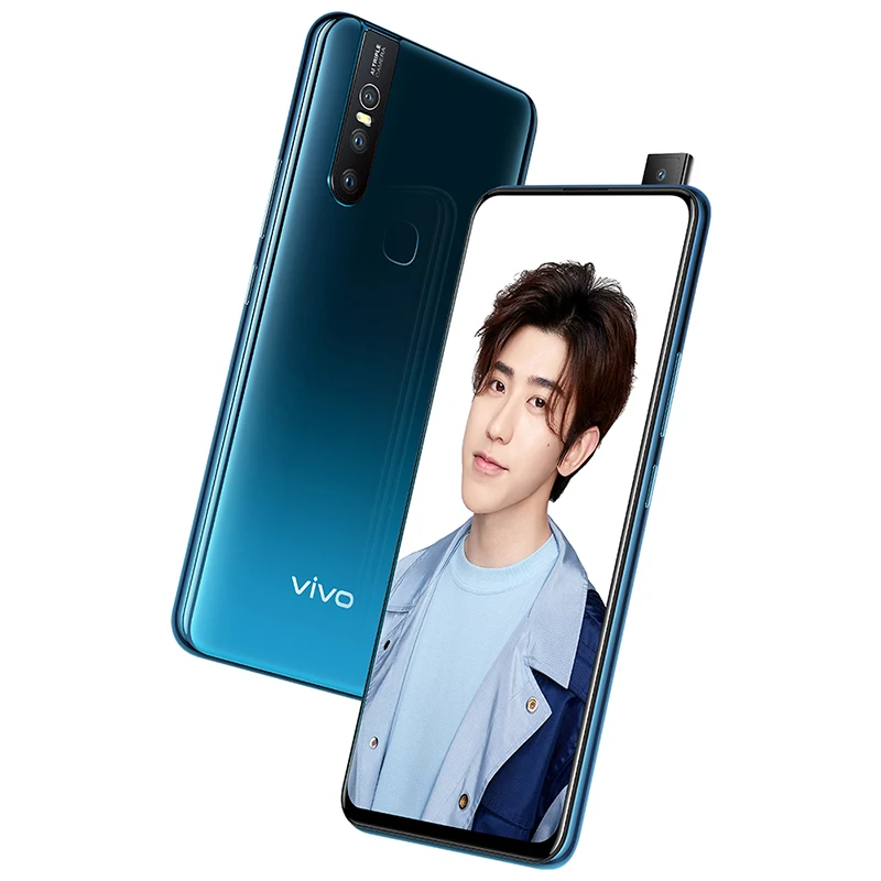 DHL Быстрая vivo S1 6 ГБ ОЗУ 256 Гб ПЗУ Helio P70 фронтальная камера 24,8 МП 3 тыловая камера s Selife большая батарея смартфон