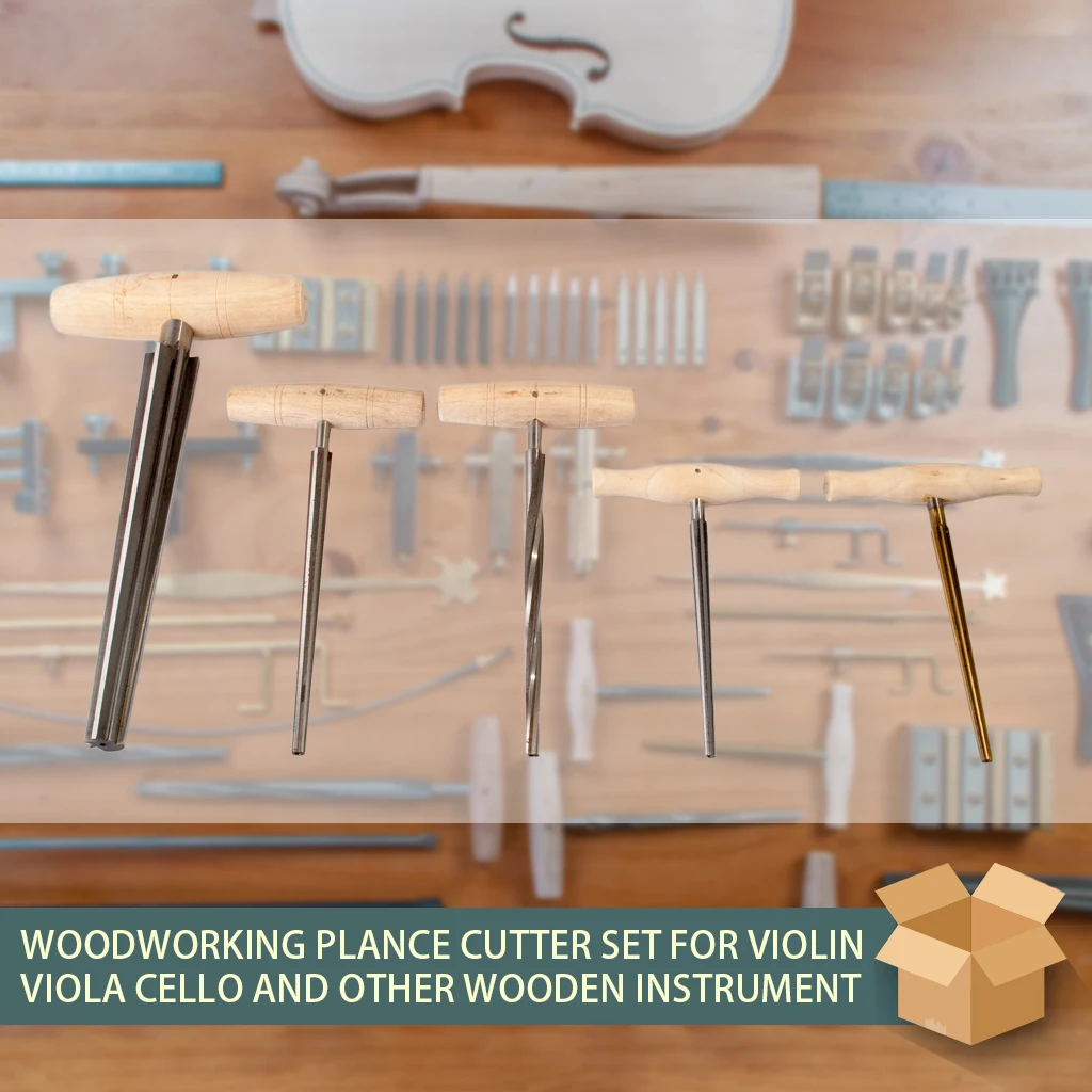 

Cello Peg Hole Reamer with Wood Handle Tapered Shape Reamer Luthier Tool