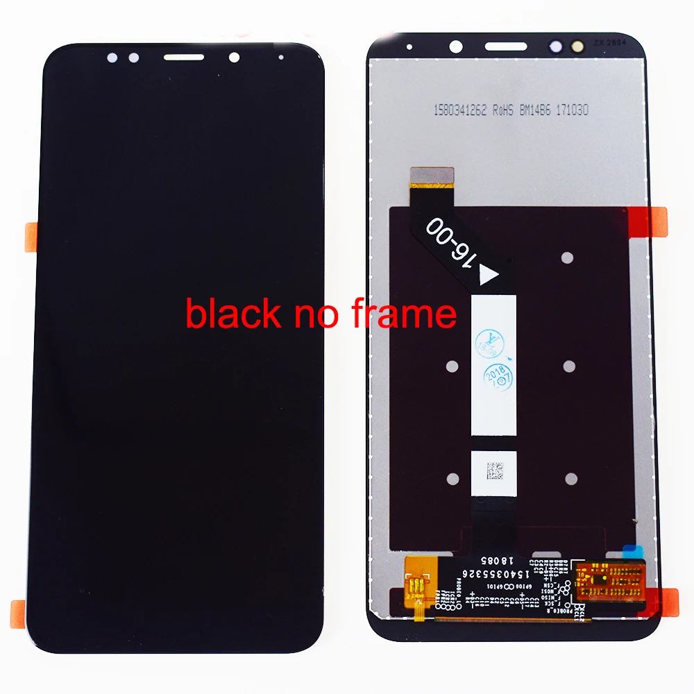 Для Xiaomi Redmi 5 Plus сенсорный ЖК экран дигитайзер сенсор для дисплей в сборе рамка