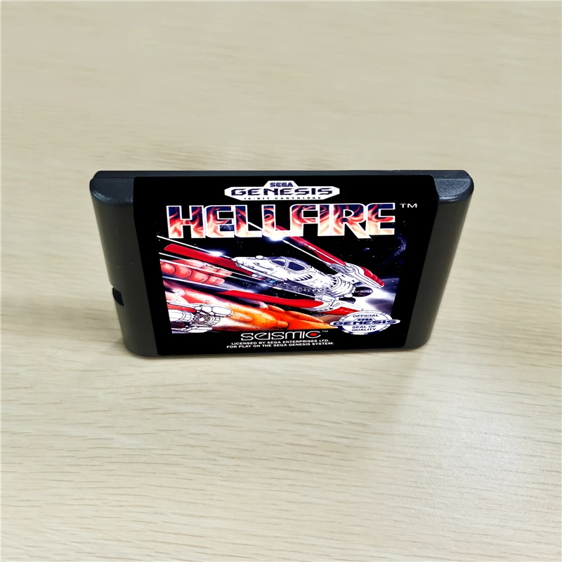 Hell Fire-16-битный MD игровой Картридж для консоли MegaDrive Genesis | Электроника