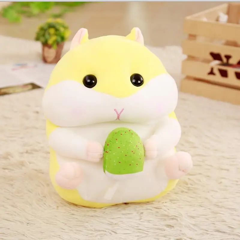 20/30/40cm Hamster Pillow Down Cotton Plush Toy Soft Stuffed Doll Cushion Cartoon Cute gift For child kid | Игрушки и хобби