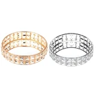 Зеркальный поднос, искусственный косметический поднос, органайзер для украшений с хрустальными бусинами, декоративный поднос, домашний декор, комод, хранение для ухода за кожей