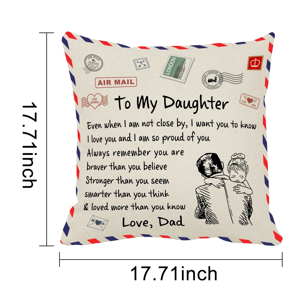 Под заказ 45x45 см наволочка из перьевой кожи персонализированный дизайн